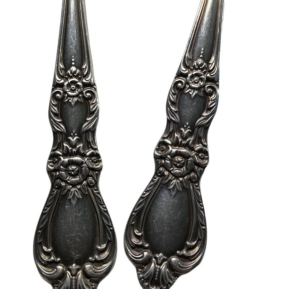 VTG Rogers Bros. Heritage 1847 Silverplate serving pieces meat fork &amp; spoon - Picture 5 of 8